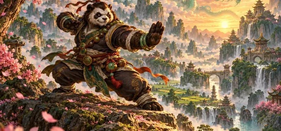 Обложка WoW MoP Classic
